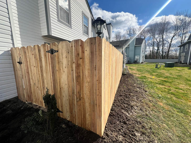 3 Panel Cedar Dog Ear Fencing by BOS Home Exterior LLC