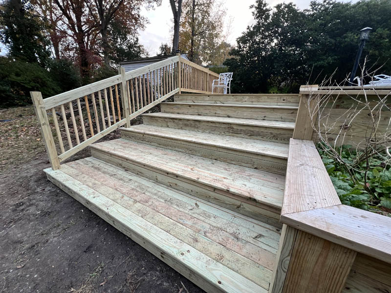 Deck Installation in Virginia Beach by BOS Home Exterior LLC